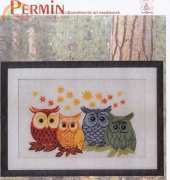 Permin 70-3303 - Colorful Owls