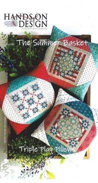Hands On Design - Triple Play Pillows hd-258 The Summer Basket PCS + XSD