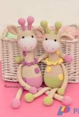 Marina Design Crochet - Marina Brichka - Giraffe - Russian