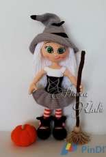 Havva Designs - Havva Unlu  - Cute Witch Pattern  - Polish -  Translated