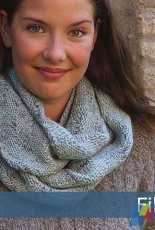Filcolana-Cikorie Cowl by Nanna Gudmand-Høyer-Danish-Free