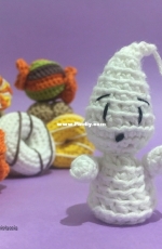 Amigurumistassia - Laura Alonso - Simmon the Ghost - Spanish - Free