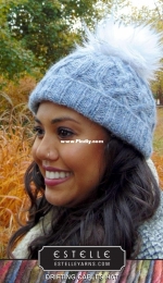 Drifting Cables Hat by Trish Campbell-Free