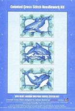 Designer Stitches N36 Blue Lagoon Dolphins XSD