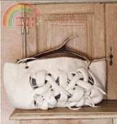 Rowan - Felted Antler Bag by Clare Mountain