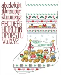 Banner Stocking from Dimensions 133 - Holiday Treasures Book Five XSD
