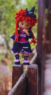 Toys Factory Gifts Toys / Alusya Toys / Alla Shashkevich - Little witch Orysia