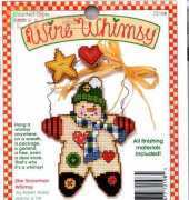 Dimensions 72198 Wire Whimsy - Star Snowman