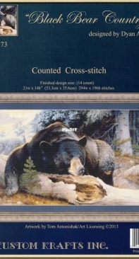 Kustom Krafts 97173 Black Bear Country PCS + XSD