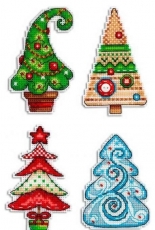 M.P. Studio Firebird P-316 - New Years Beauties. Magnets