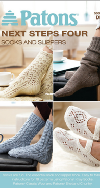 Patons #500861DD - Next Steps Four, Socks and Slippers
