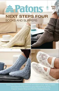 Patons #500861DD - Next Steps Four, Socks and Slippers