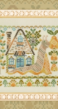OwlForest Embroidery Snail Houses. Pear  XSD + PCS