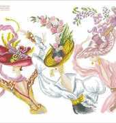 DMC XC0884 (Helene Tran)A Les Chapeaux / Beautiful Hats