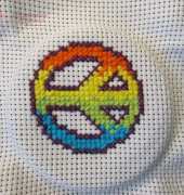 Taught the Kiddo how to stitch