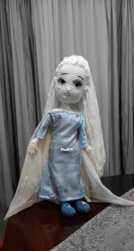 Elsa Frozen amigurumi