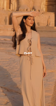Belene Paris - Giza Skirt - French