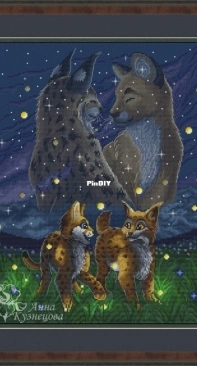 Ameli Stitch - Lynx and Puma by Anna Smith / Kuznetsova