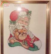 Bota navidad papa noel