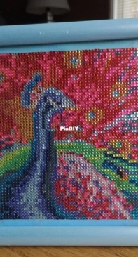 diamond painting peacock