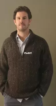 Learn to Knit a Men's Sweater by Staci Perry