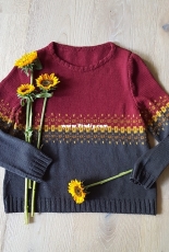 Quadratical Sweater by Deborah Doherty-Free