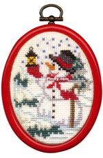 Permin of Copenhagen - Snowman - Free