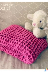 Holland Designs - Lisa van Klaveren -Reversible Waffle Baby Blanket