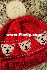 Polar Bear Hat by Nicole Krüsi-Free