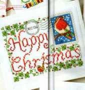 Beautiful Christmas Card 3 by Debra Page from The World of Cross Stitching TWOCS 158 XSD