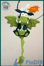 Obys Handmade - Felting Dragon - Italian - Free