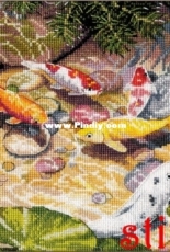 Oven / OBEH / Aries (Овен) - 1036 Nine koi carp