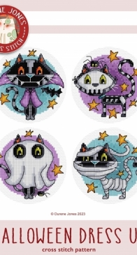 During Jones Cross Stitch - Halloween Dress Up by Durene Jones