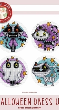 During Jones Cross Stitch - Halloween Dress Up by Durene Jones