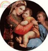 GK 411 The Madonna of the Chair