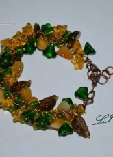 The set of three bracelets