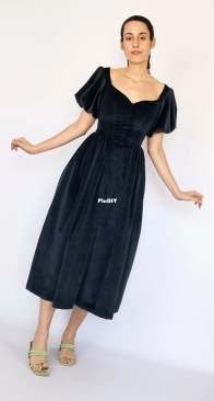 PatternCOS - Colette Midi Dress