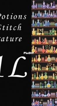 Teeny Weeny X Stitch & Stitch It Picasso - Magic Potions & Spooky Library SALs (Combo)
