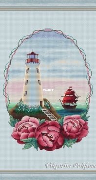 Summer Lighthouse by Viktoriia / Victoria Pakhomova