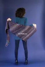 Rainbow Bricks Shawl by Universal Yarn-Free