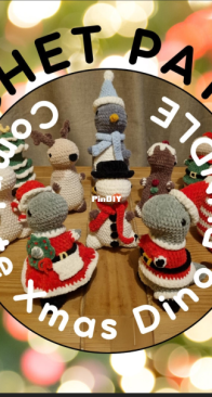 CTcrafts2022 All Christmas dinosaur bundle