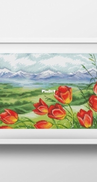 Pamir Spring by Elena Zhelnovach