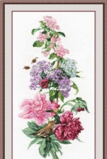 Oven / OBEH / Aries  (Овен) 1000  Floral Composition - Peony XSD