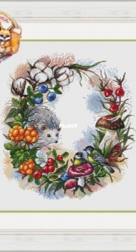 Belka Stitch - Forest Gifts by  Yulia Leonova