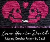 Sixel Designs - Alexis Sixel - Love You to Death Mosaic