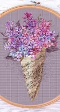 Ameli Stitch - Lilac in Music Paper by Anna Smith/Kuznetsova XSD