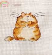 Finished - Margaret Sherry Cat "Cultured"