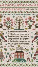 Barbara Ana Designs The Snooty Parrots Sampler ( French Version ) XSD