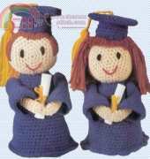 Amigurumi Graduate with honours