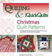 McCalls Quilting & Quick Quilts-Christmas Quilts Patterns 2012
